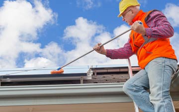 Bellway soft wash roof cleaning